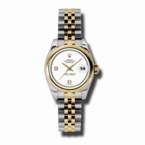 Rolex Datejust Automatic Stainless Steel w/ 18kt Yellow Gold Ladies Watch 179163WADJ