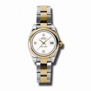 Rolex Datejust Automatic Stainless Steel 18kt Rolex Oyster Yellow Gold Ladies Watch 179163WADO