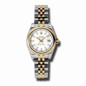 Rolex Datejust Automatic Stainless Steel 18kt Yellow Gold Jubilee Ladies Watch 179163WSJ