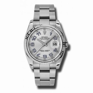 Rolex Datejust Black Dial Automatic Men's Watch 116234SDBLAO