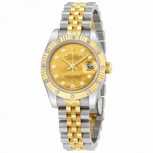 Rolex Datejust Goldust Mother Of Pearl dial Dial Steel and Gold Diamond Ladies Watch 179313CGDMDJ