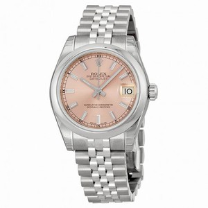 Rolex Datejust Pink Dial Automatic Stainless steel Ladies Watch 178240PSJ