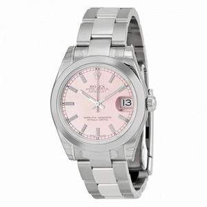 Rolex Datejust Pink Index Dial Oyster Bracelet Unisex Watch 178240PSO