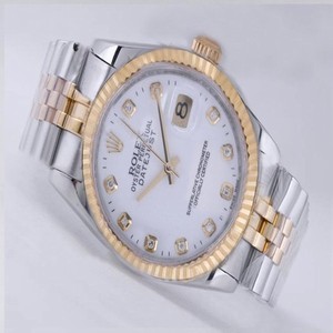 Rolex Datejust Mens 116233 Stainless Steel with 18k Gold Bezel Automatic Watch