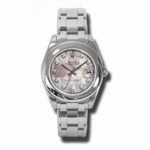 Rolex Masterpiece Goldust Dream Mother Of Pearl Automatic 18kt White Gold Ladies Watch 81209GDDPM