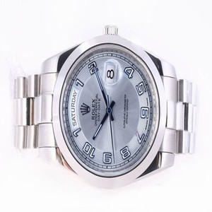 Rolex Day-Date 118239 Mens Stainless Steel Case Stainless Steel Bezel Watch
