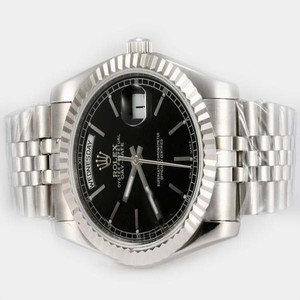 Rolex Day-Date 218239 Stainless Steel Case Stainless Steel Bezel Watch