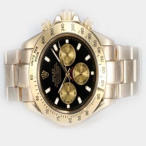 Rolex Daytona 16520 Automatic Stainless Steel with 18k Gold Bezel Watch