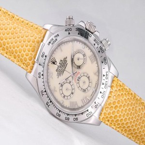 Rolex Daytona 16520 Black Dial Round Quartz Chronograph Watch