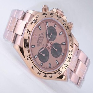 Rolex Daytona 6265 Gold 18k Gold Strap Mens Stainless Steel with 18k Gold Bezel Watch