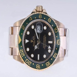 Rolex GMT II 116613 Stainless Steel with 18k Gold Bezel Black Dial Automatic Watch