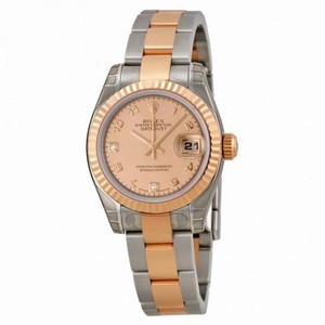 Rolex Lady Datejust  Automatic  Gold Dust Mother of Pearl Diamond Dial LadiesWatch 179171GDMDAO