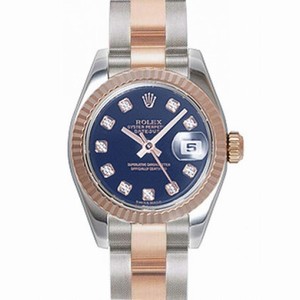 Rolex Date-Just Automatic Oysterlock Bracelet Ladies Watch 179171