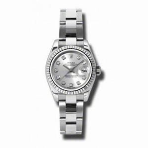 Rolex Datejust Lady Diamond Silver Dial Automatic Ladies Watch 179174SDO