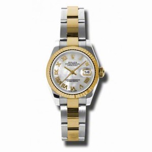 Rolex Datejust Mother of Pearl Dial Automatic Stainless Steel and 18kt Yellow Gold Ladies Watch 179173MRO