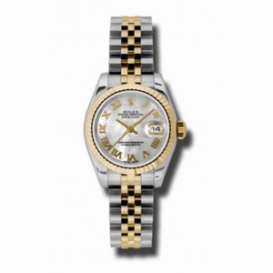 Rolex Datejust Mother of Pearl Dial Steel and Yellow Gold Ladies Watch 179173MRJ