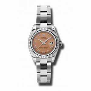 Rolex Datejust Pink Roman Dial Automatic Ladies Watch 179174PRO