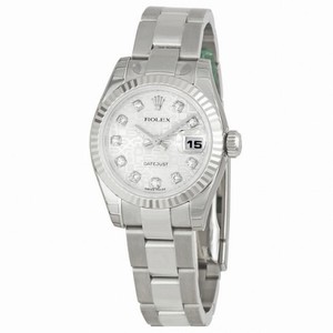 Rolex Datejust Silver Jubilee Ladies Watch 179174SJDO