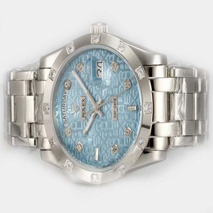 Rolex Masterpiece 18956 Blue Dial Stainless Steel Bezel Stainless Steel Case Watch