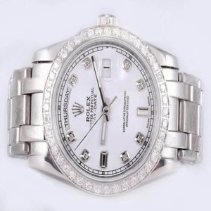 Rolex Masterpiece 18956 Stainless Steel Case Stainless Steel with Diamond Bezel Watch