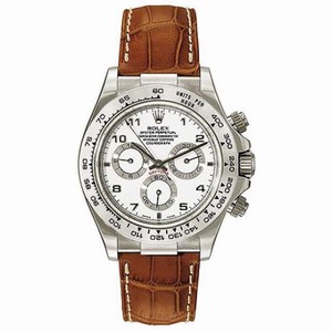 Rolex Oyster Perpetual Cosmograph Daytona 18kt White Gold Men's Watch 116519