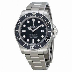 Rolex Sea-Dweller 4000 Black Dial Stainless Steel Men's Watch 116600BKSO
