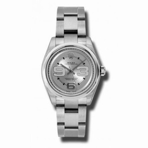 Rolex Silver Dial Automatic Stainless Steel  Ladies Watch 177200SMAO