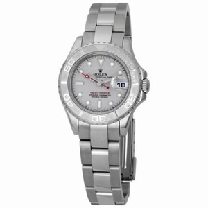 Rolex Yachtmaster Grey Index Dial Oyster Bracelet Ladies Watch 169622GYSO