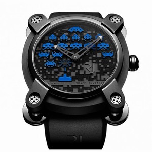Romain Jerome Capsules Space Invaders Blue Men's Watch RJ.M.AU.IN.006.03