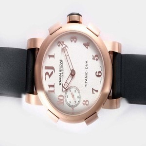 Romain Jerome Ceramic variations T.B2B22.00.BB 46mm Black Rubber Strap Mens Watch