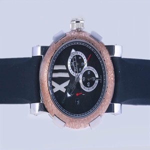 Romain Jerome Chronographes CH.T.OXY3.BBBB.00.BB Quartz Chronograph Black Dial Watch