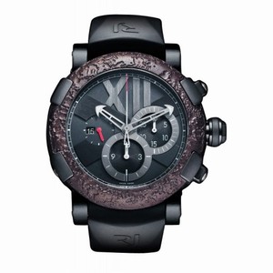 Romain Jerome Titanic DNA Black Dial Black PVD Rusted Steel Men's Watch CHTOXY4BBBB00