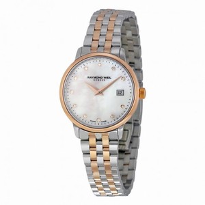 Raymond Weil Toccata Mother of Pearl Dial Two-tone Ladies Watch 5988-sp5-97081