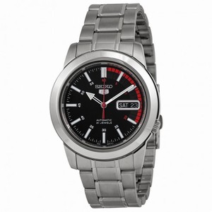 Seiko 5 Automatic Black Dial Men's Watch SNKK31