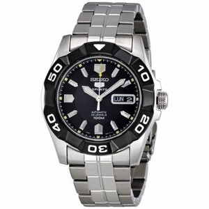 Seiko 5 Automatic Black Dial Men's Watch SNZH91