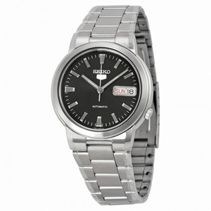 Seiko 5 Automatic Black Dial Stainless Steel Men's Watch SNXE91K