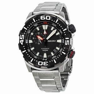 Seiko 5 Automatic Black Dial Stainless Steel Men's Watch SSA049