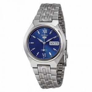 Seiko 5 Automatic Blue Dial Stainless Steel Men's Watch SNK319