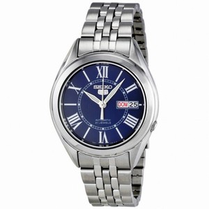 Seiko 5 Automatic Blue Dial Stainless Steel Men's Watch SNKL31