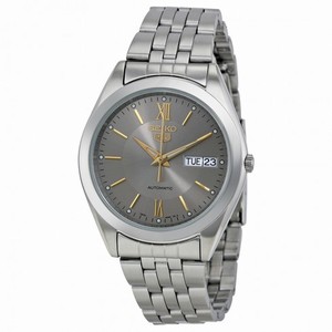 Seiko 5 Automatic Dress Gray Dial Men's Watch SNXA03