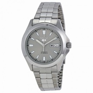 Seiko 5 Automatic Gray Dial Men's Watch SNKL03