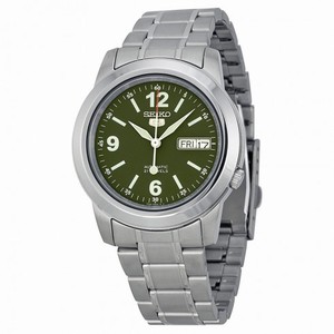 Seiko 5 Automatic Green Dial Men's Watch SNKE59