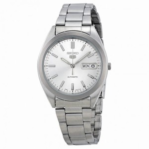 Seiko 5 Automatic Silver Dial Stainless Steel Men's Watch SNX993K