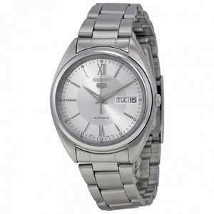 Seiko 5 Automatic Silver Dial Stainless Steel Men's Watch SNXA19