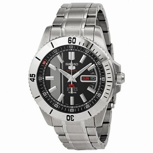 Seiko 5 Automatic Sports Grey Dial Steel Men's Watch SRP423