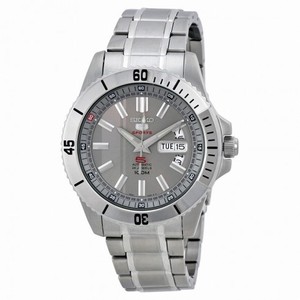 Seiko 5 Automatic Sports Grey Sial Steel Men's Watch SRP421