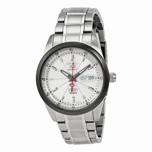 Seiko 5 Automatic White Dial Stainless Steel Bracelet Men's Watch SRP413