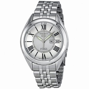 Seiko 5 Automatic White Dial Stainless Steel Men's Watch SNKL29