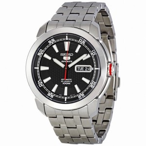 Seiko 5 Black Dial Automatic Men's Watch SNZH63