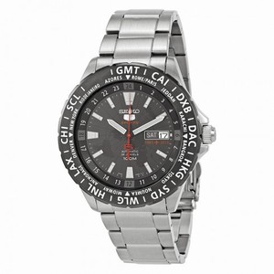 Seiko 5 Special Edition Automatic Black Dial Stainless Steel Men's Watch SRP433